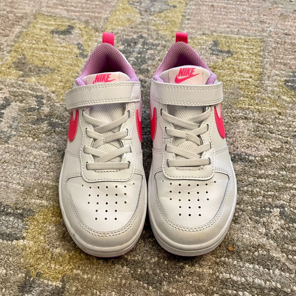 Nike Court Borough Low 2 "Wild Child" Preschool Girls' Shoe